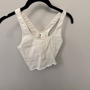 Spiritual Gangster White Crop Top